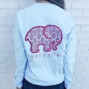 Ivory ella long sleeve t shirt!